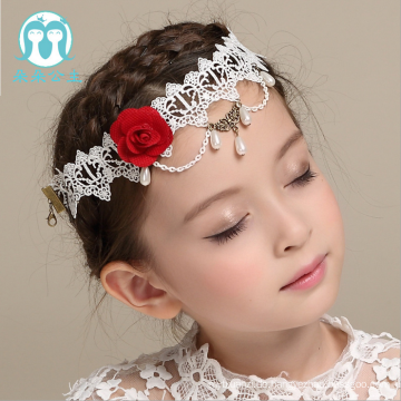 Großhandelskinderband-Mädchen-Hochzeitsfest-Stirnband-Kinderhaar-Abnutzung für Dekoration